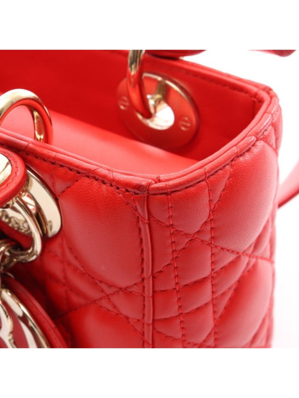 Dior Handbag Lady Dior MY Abcdior Lady Dior Smo Cannage 2-Way - Picture 9 of 14